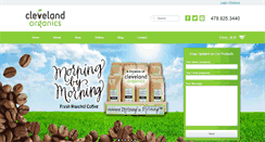 Desktop Screenshot of cleveland-organics.com